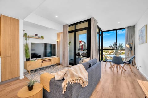 Open-plan living area