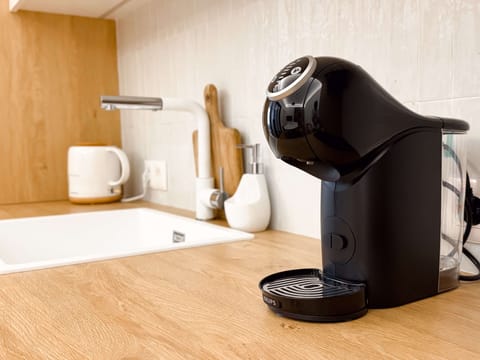 Morning coffee essentials ready to enjoy