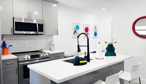 An inviting kitchen designed for comfort—coffee, cooking, and feeling at home.