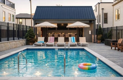 Beautiful pool area perfect for relaxing and soaking up the sun
