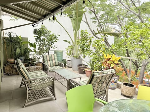 Main spacious balcony