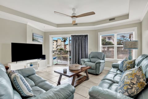 Large, bright living area.