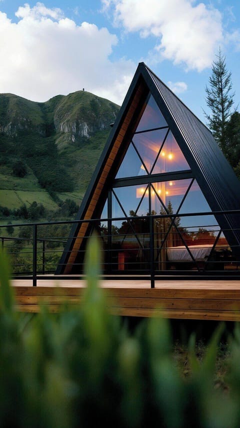 Family Cabin, Patio, Garden View | Premium bedding, minibar, individually decorated, individually furnished