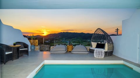 Private pool - Veranda