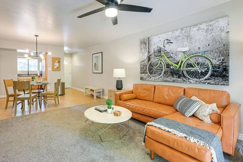 Flagstaff Vacation Rental | 2BR | 2BA | Stairs to Enter | 776 Sq Ft