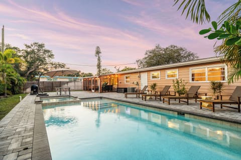 Enjoy beautiful sunset swims!