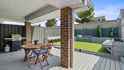 Perfect spot for a BBQ and outdoor dining.