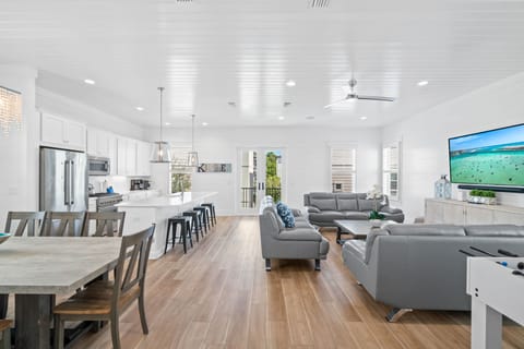 Second Floor Kitchen - Dining Area - Living Room