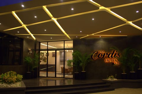 Front of property - evening/night