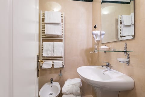 Free toiletries, hair dryer, slippers, towels