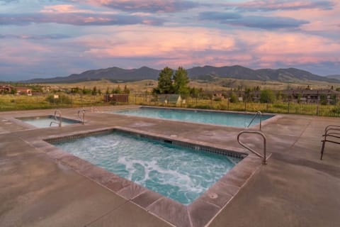SummerPool sunset