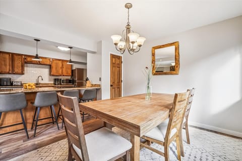 Dining Area - Park Place 202E - Breckenridge Vacation Rental