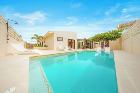 Experience the best of indoor-outdoor living! Our beautiful property features a refreshing private pool, perfect for sunny afternoons, and seamless access to stylish interiors.
