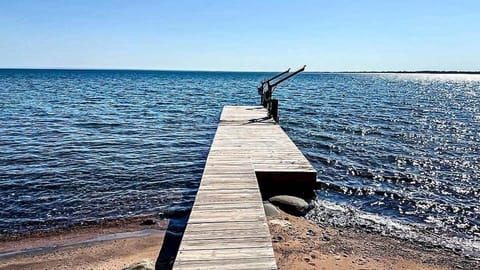 Private Dock and Sand Beach