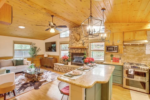 Property Interior | 2-Story Home | Free WiFi | Central Heating