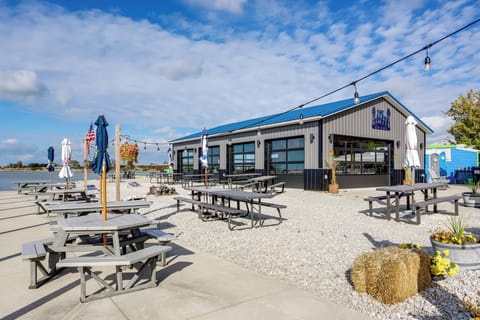 Walk or Boat to Lagoon Saloon