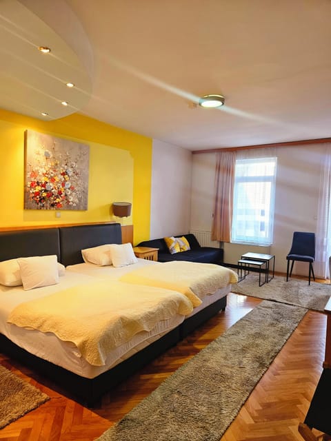 Twin Room, Balcony | In-room safe, blackout drapes, iron/ironing board (on request)
