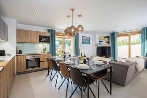 Open plan living area
