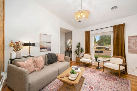 Living Room with Smart TV | Plenty of comfortable seating!