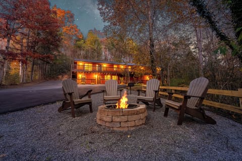 Bring your own wood and roast your favorite marshmallows or hot dogs. 