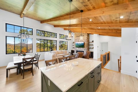 Fully stocked kitchen