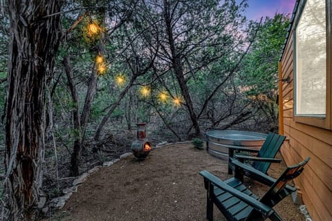 Evening on the patio