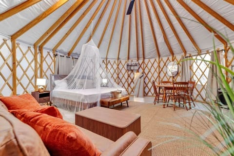 Hill Country Yurt Interior