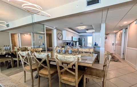 Spacious dining area with elegant seating for memorable meals