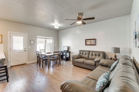 Cedar City Vacation Rental | 3BR | 2.5BA | 1,350 Sq Ft | Small Step to Enter