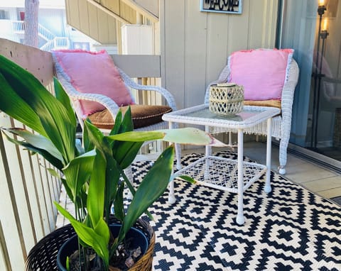 Balcony for some peace while you sip your morning coffee