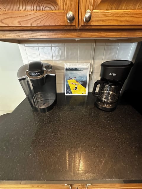 Coffee Pot and Keurig Machine
