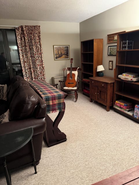 one side of living room