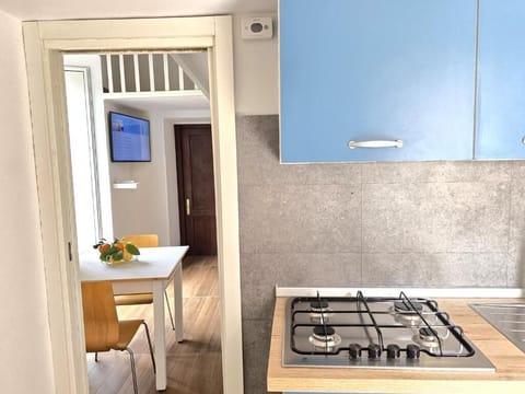 City Apartment, City View | Private kitchen | Fridge, microwave, stovetop, espresso maker