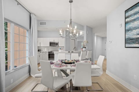 Simple, stylish, and functional — the perfect dining area for family gatherings.