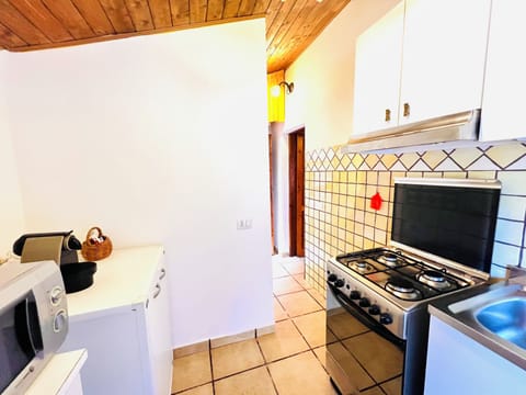 Apartment | Private kitchenette | Full-size fridge, microwave, stovetop, dishwasher