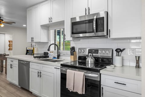 Cook, connect, and sip under desert light.