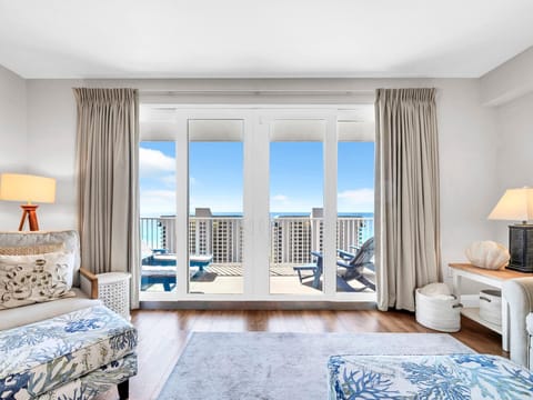 Condo, 1 King Bed with Sofa bed (Laketown Wharf 1213) | Living area