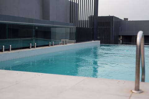 Rooftop pool