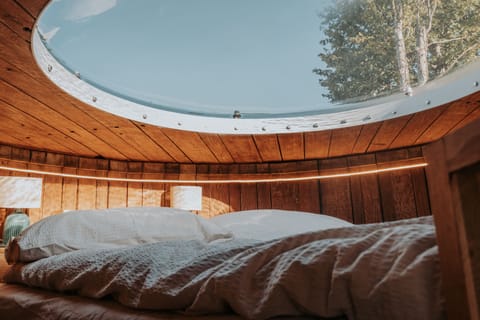 Superior Cabin, Vineyard View | Blackout drapes, soundproofing, iron/ironing board, free WiFi