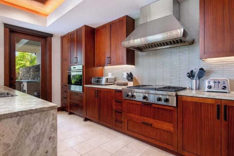 Kitchen | Hale Nanea at Residences of Laulea, Big Island, Hawaii, by Luxus Vacation Properties