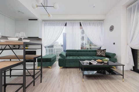 Open-plan living and dining area – Perfect for relaxing, dining, or remote work.