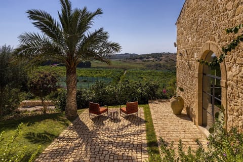 A panoramic spot overlooking the surrounding countryside.