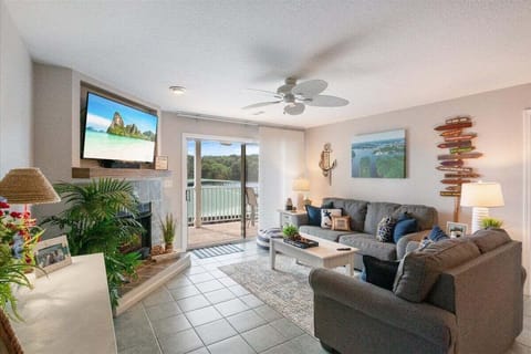 Condo, Multiple Beds, Patio (No Plans Paradise) | Living area