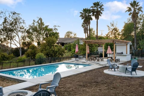 Shared pool and hot tub for you and your guests!