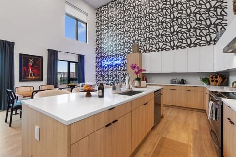 Cook, gather, and enjoy in this modern kitchen space.