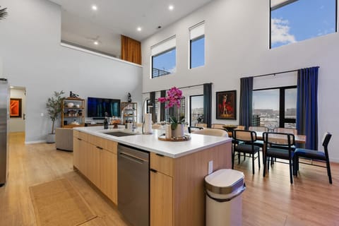 Cook, gather, and enjoy in this modern kitchen space.