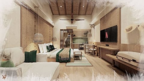 Deluxe Double Room, Balcony | Desk, free WiFi
