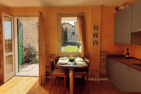 Kitchen and dining area