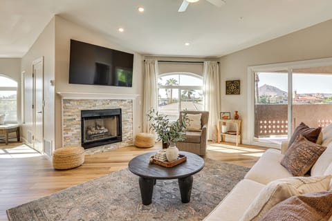 Scottsdale Vacation Rental | 2BR | 2BA | 1,300 Sq Ft | Stairs to Enter
