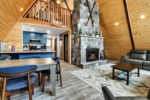 Living room and dining table